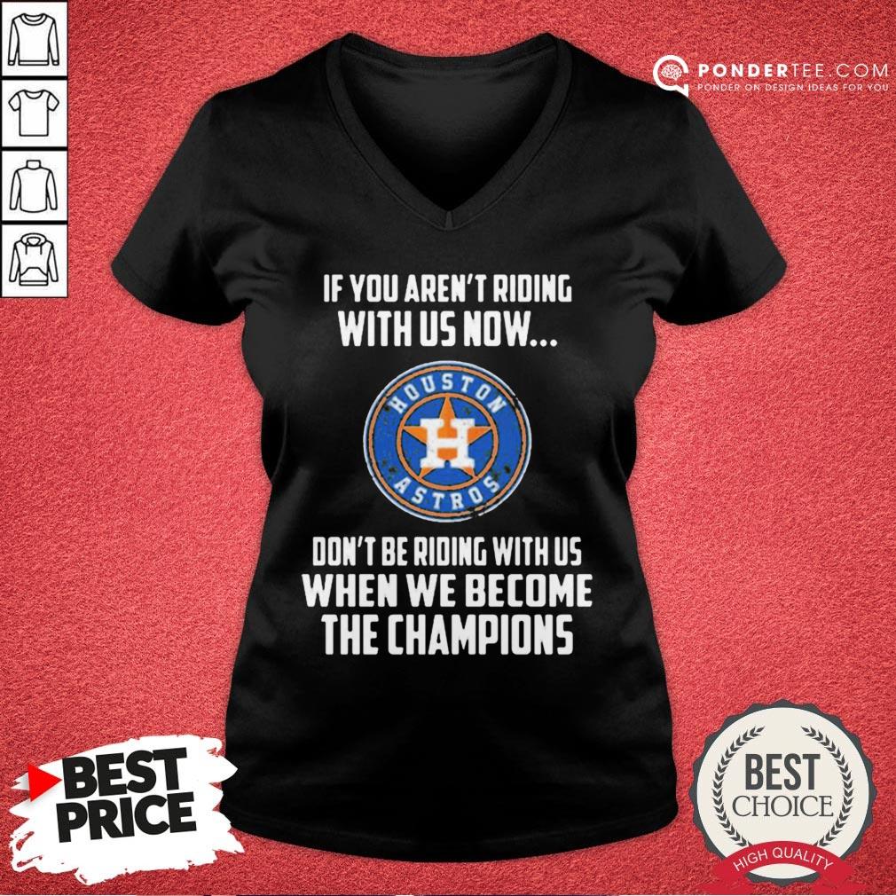 Hot 2020 MLB Houston Astros Baseball We Become The Champions Shirt