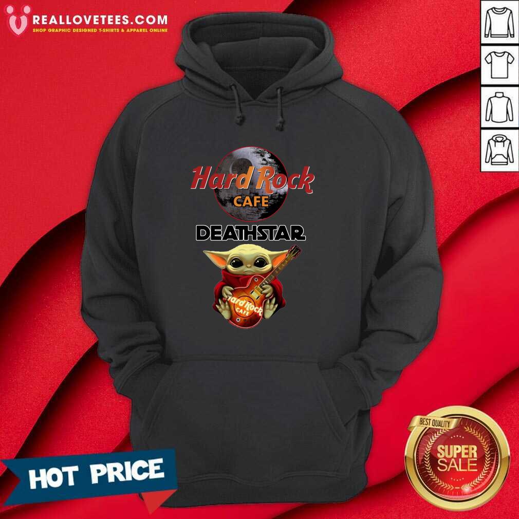 Hot Baby Yoda Hug Hard Rock Cafe Deathstar Shirt