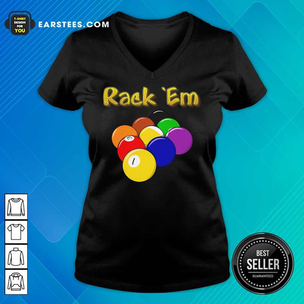 Hot Billiards Rack Em Shirt