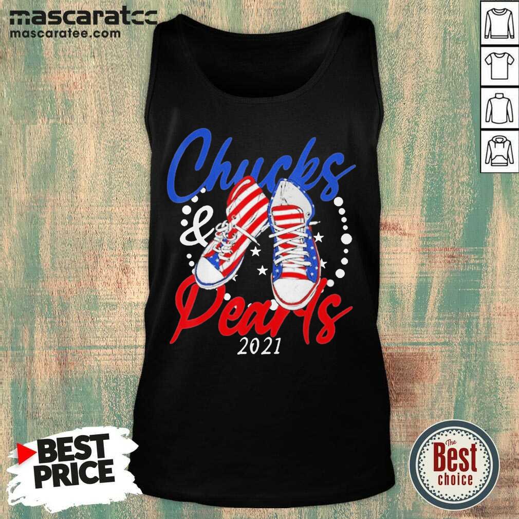 Hot Chucks And Pearls 2021 Flag US Shirt