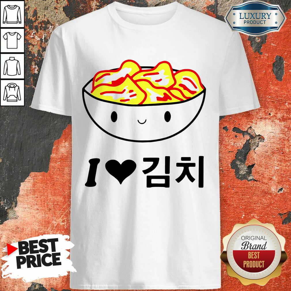 Hot I Love Kimchi Shirt