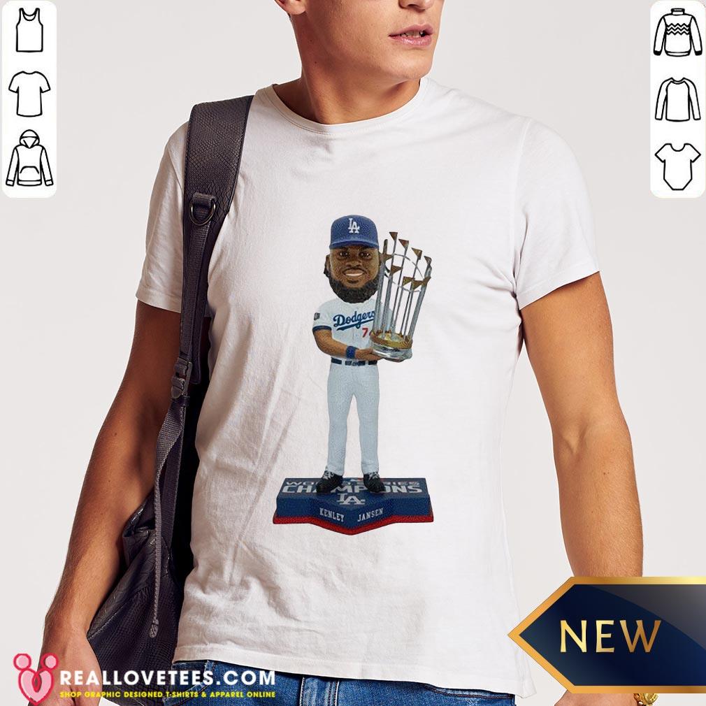 Hot Kenley Jansen Los Angeles Dodgers 2020 World Series Champions Shirt