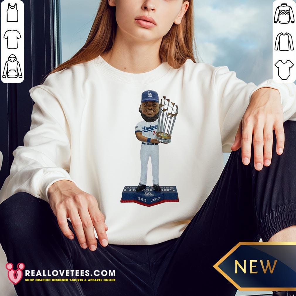 Hot Kenley Jansen Los Angeles Dodgers 2020 World Series Champions Shirt