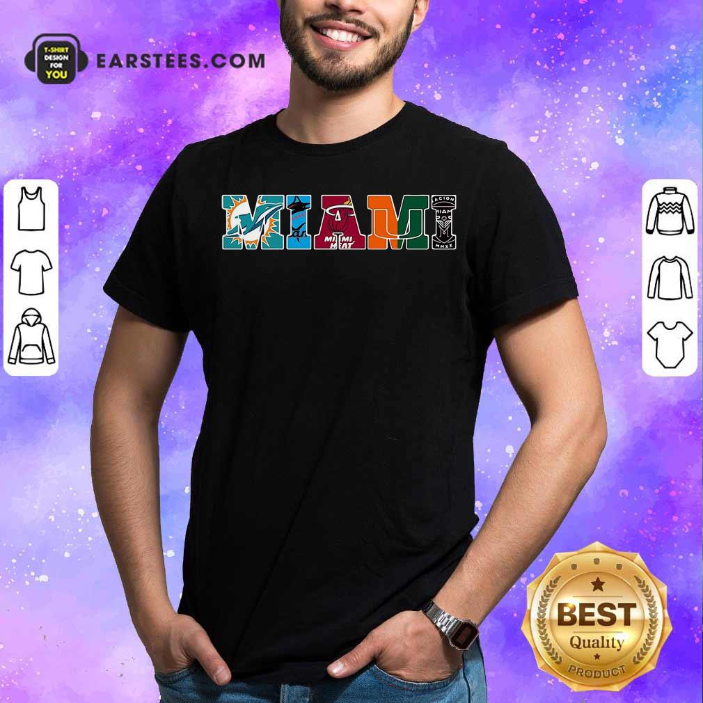 Hot Miami Miami Dolphin Miami Heat Miami Hurricanes Inter Miami Shirt