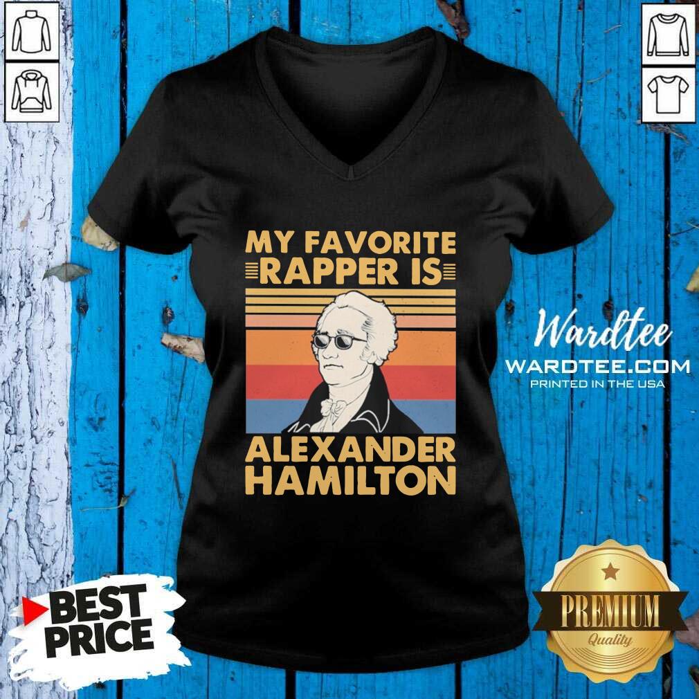 Hot My Favorite Rapper Is Alexander Hamilton Vintage Shirt