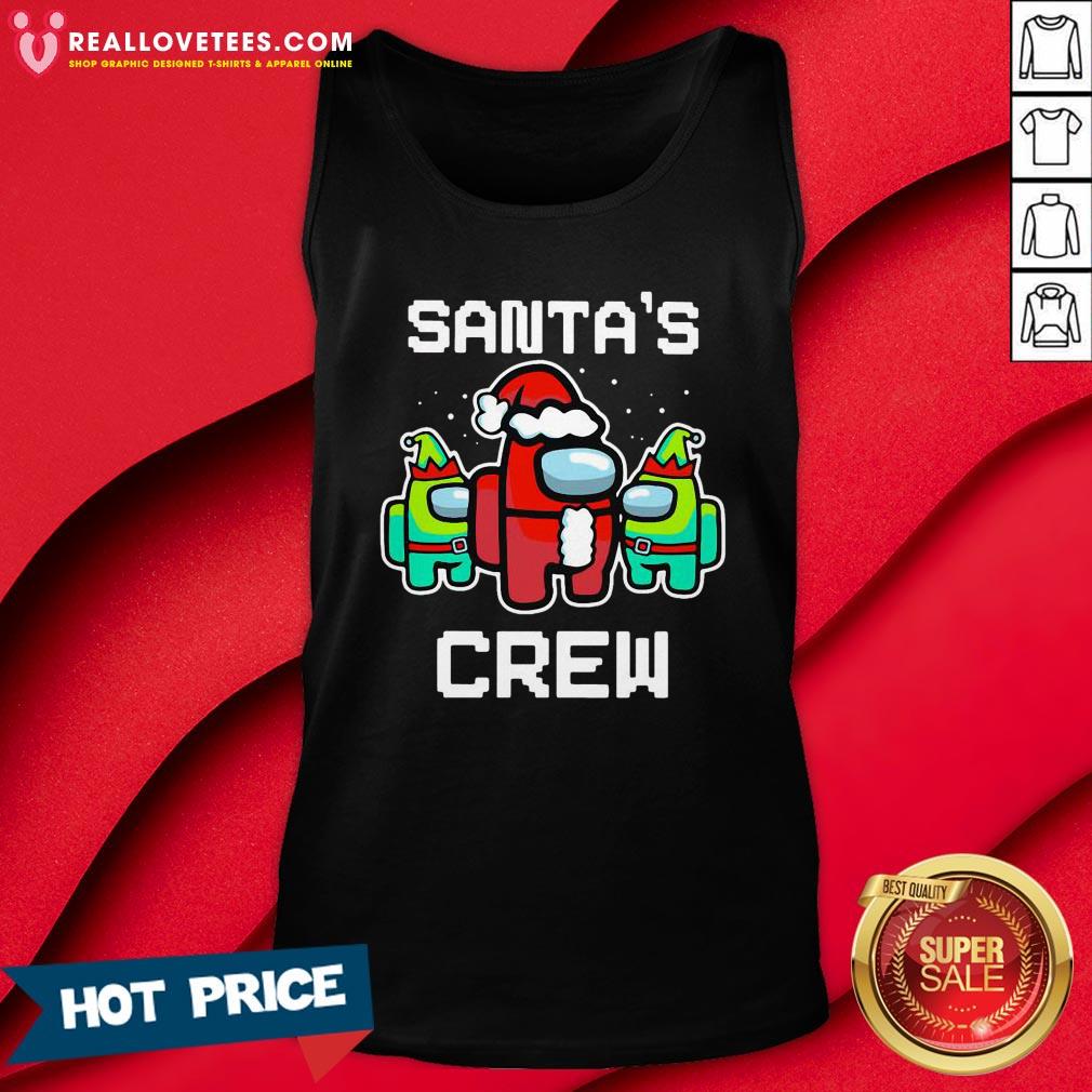 Hot Santa’s Crew Among Us Game Sus Xmas Shirt