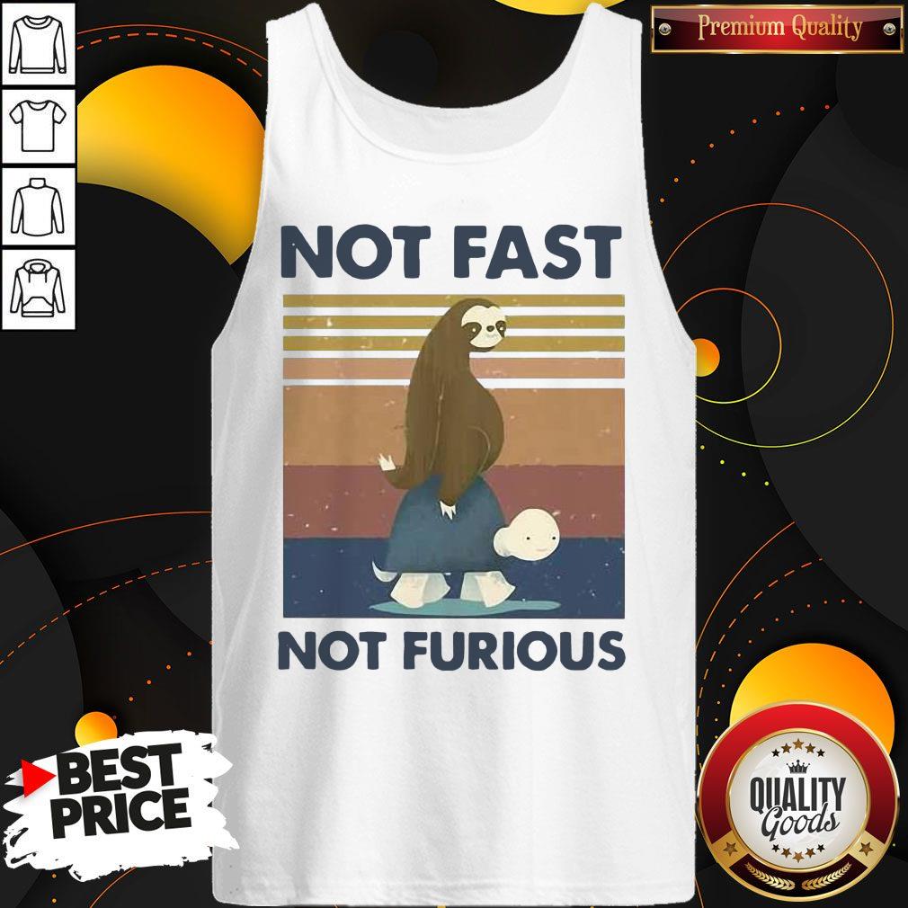 Hot Sloth Turtle Not Fast Not Furious Vintage Shirt