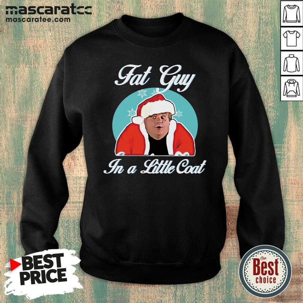 Hot Tommy Boy Fat Guy In A Little Coat Christmas 2021 Shirt