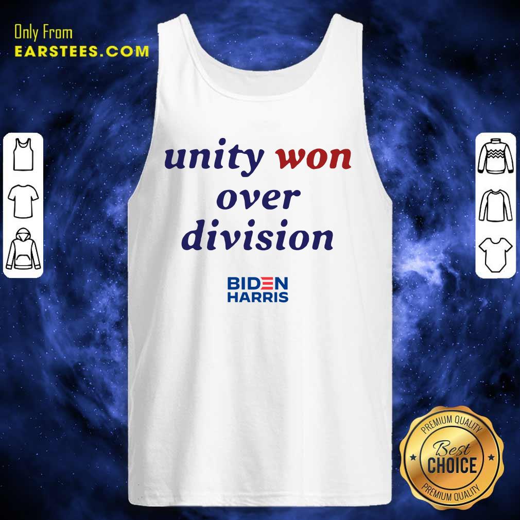 Hot Unity Won Over Division Biden Harris Shirt