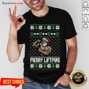 Premium Merry Liftmas Christmas Shirt