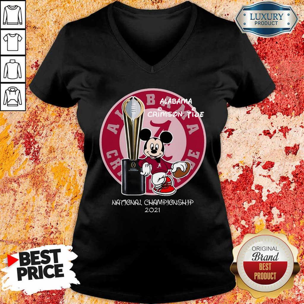 Hurt Mickey Mouse Alabama Championship 2021 Shirt