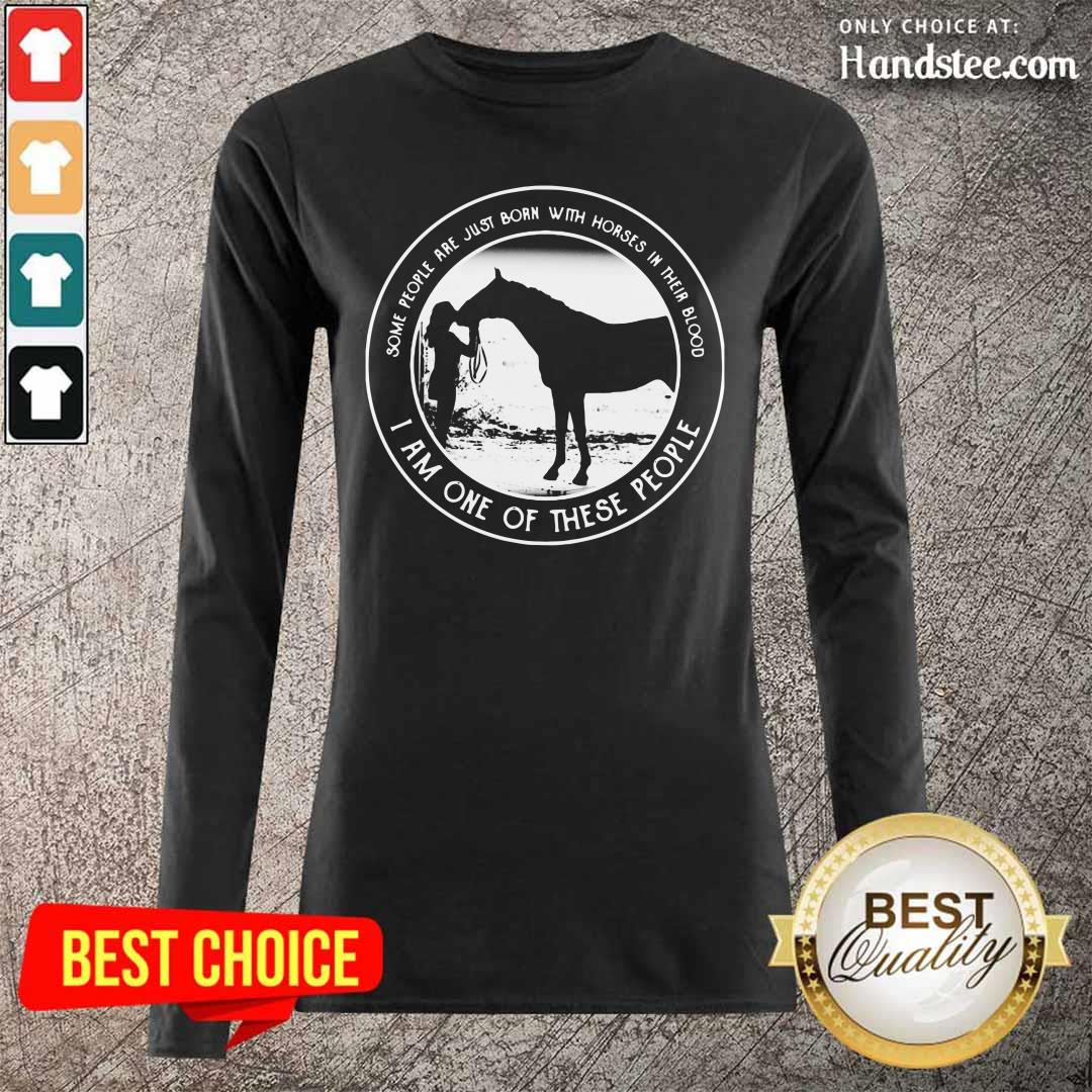 Hurt Just Born With Horses In Blood Shirt