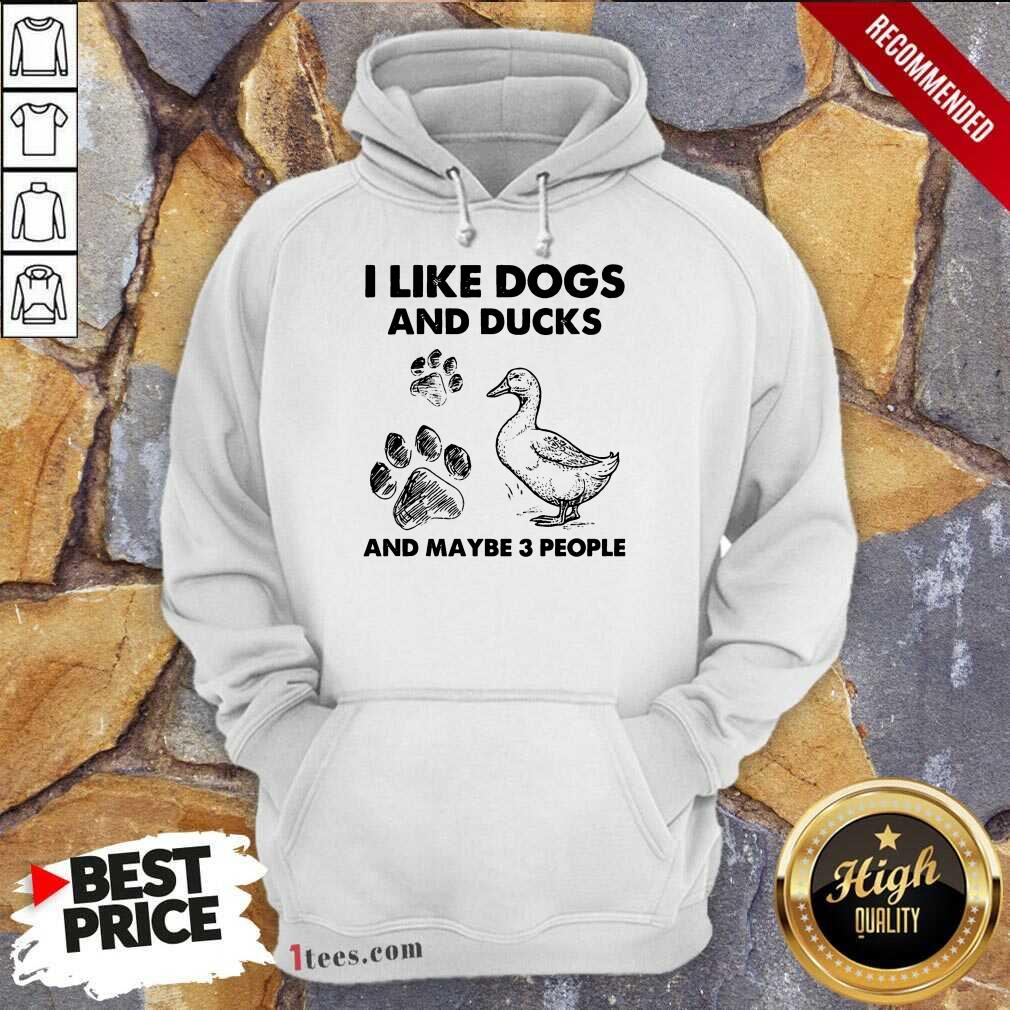 I Like Dogs And Ducks Shirt