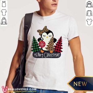 Official Penguin Merry Christmas Tree Ball Shirt