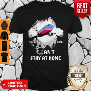 Blood Inside Me Southwest Airlines COVID-19 2020 I Can’t Stay At Home Shirt