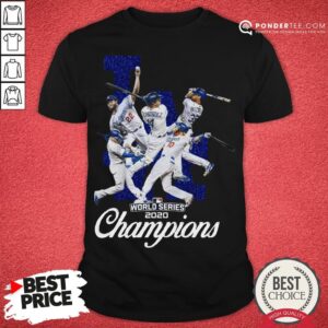 Nice Los Angeles Dodgers 2020 World Series Champions Shirt
