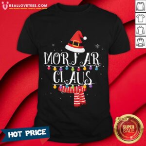 Cute Morfar Claus Santa Christmas Family Matching Shirt