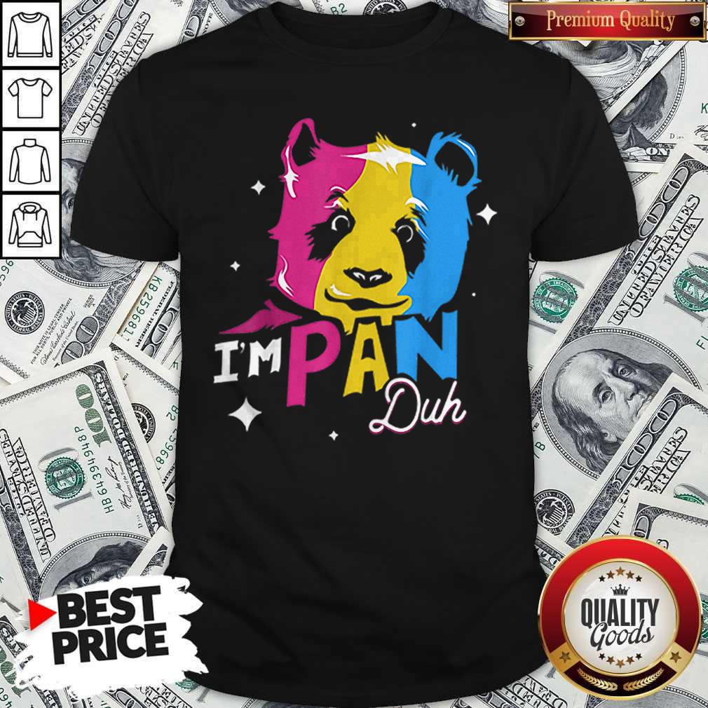 Im Pan Duh Panda Pansexual Pride Lgbt Rights Pun Shirt