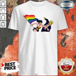 Perfect LGBT Wonder Woman Punch Trump Shirt