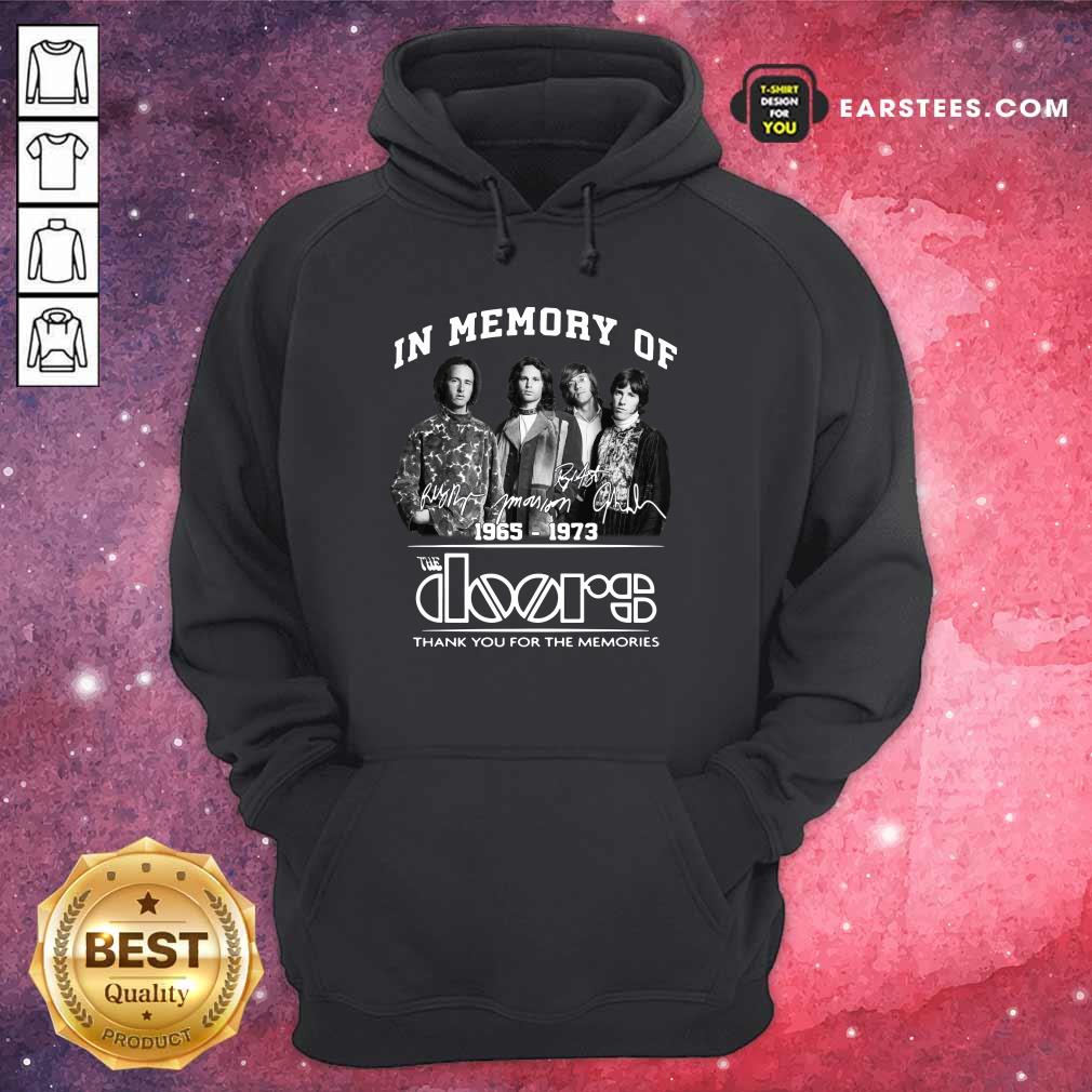 In Memory Of The Doors 1965-1973 Thank You For The Memories Signature Shirt