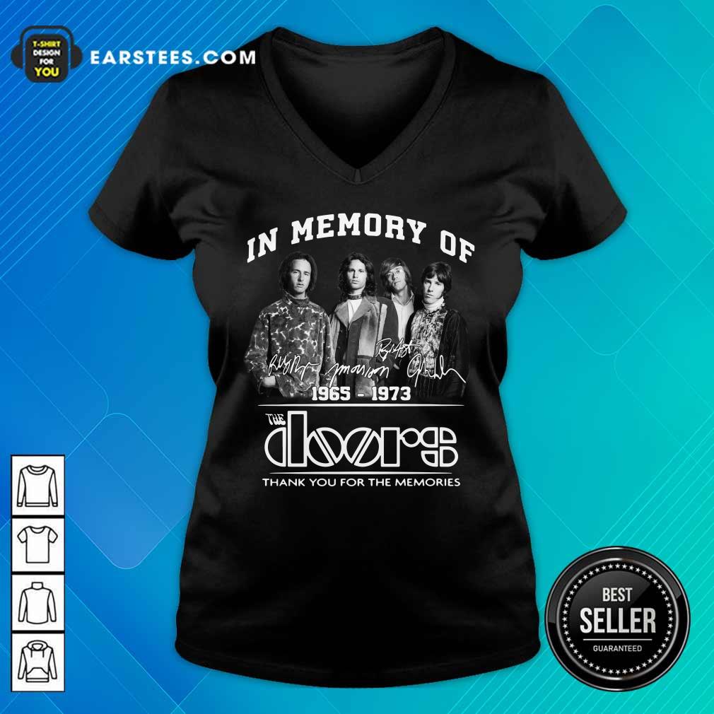 In Memory Of The Doors 1965-1973 Thank You For The Memories Signature Shirt