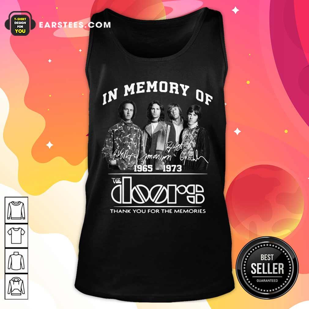 In Memory Of The Doors 1965-1973 Thank You For The Memories Signature Shirt