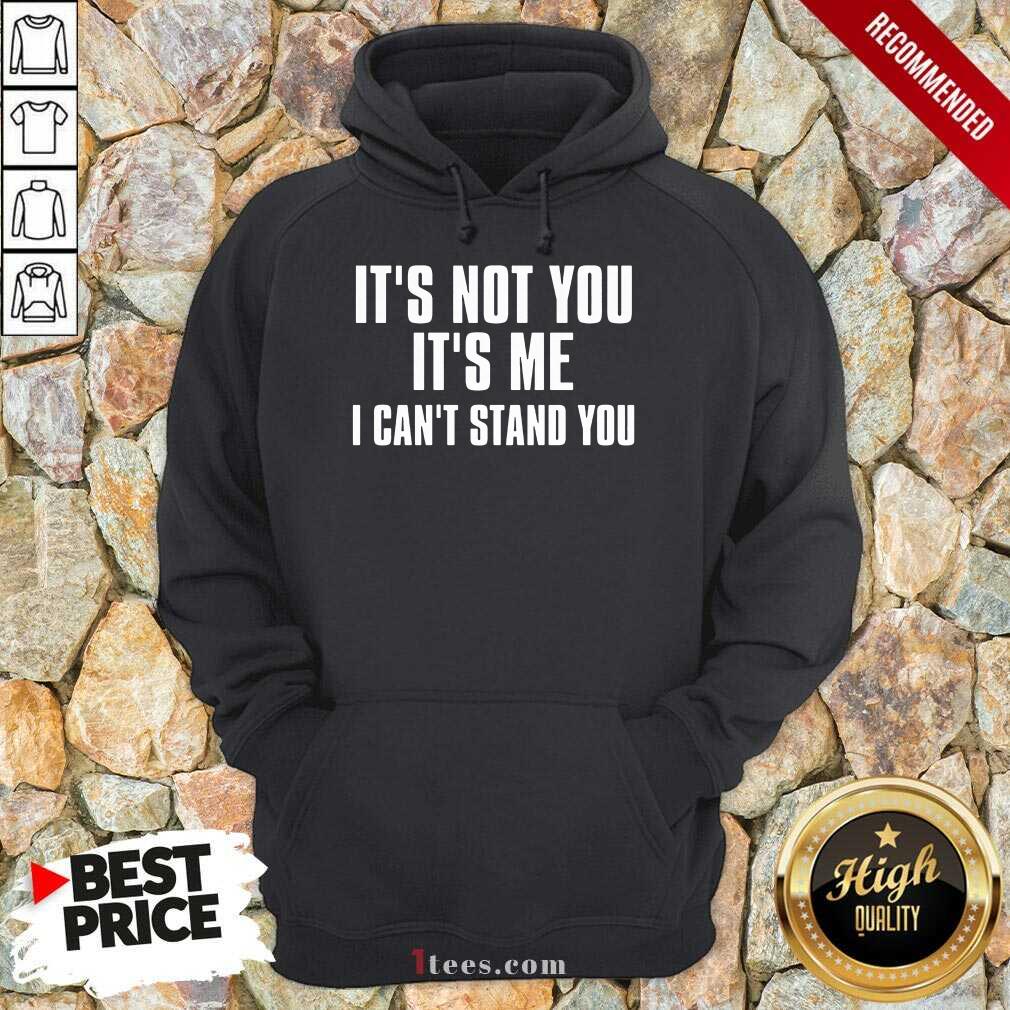 It's Not You It's Me I Can't Stand You Shirt