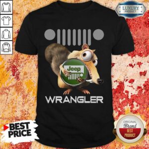 Scrat Hug Jeep Wrangler Logo Shirt