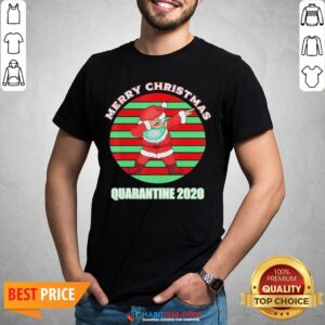 Sweet Santa Claus Merry Christmas Quarantine 2020 Vintage Shirt