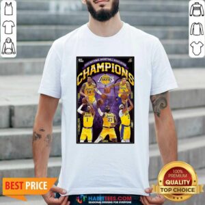 2020 National Basketball Association Champions Los Angeles Lakers Shirt