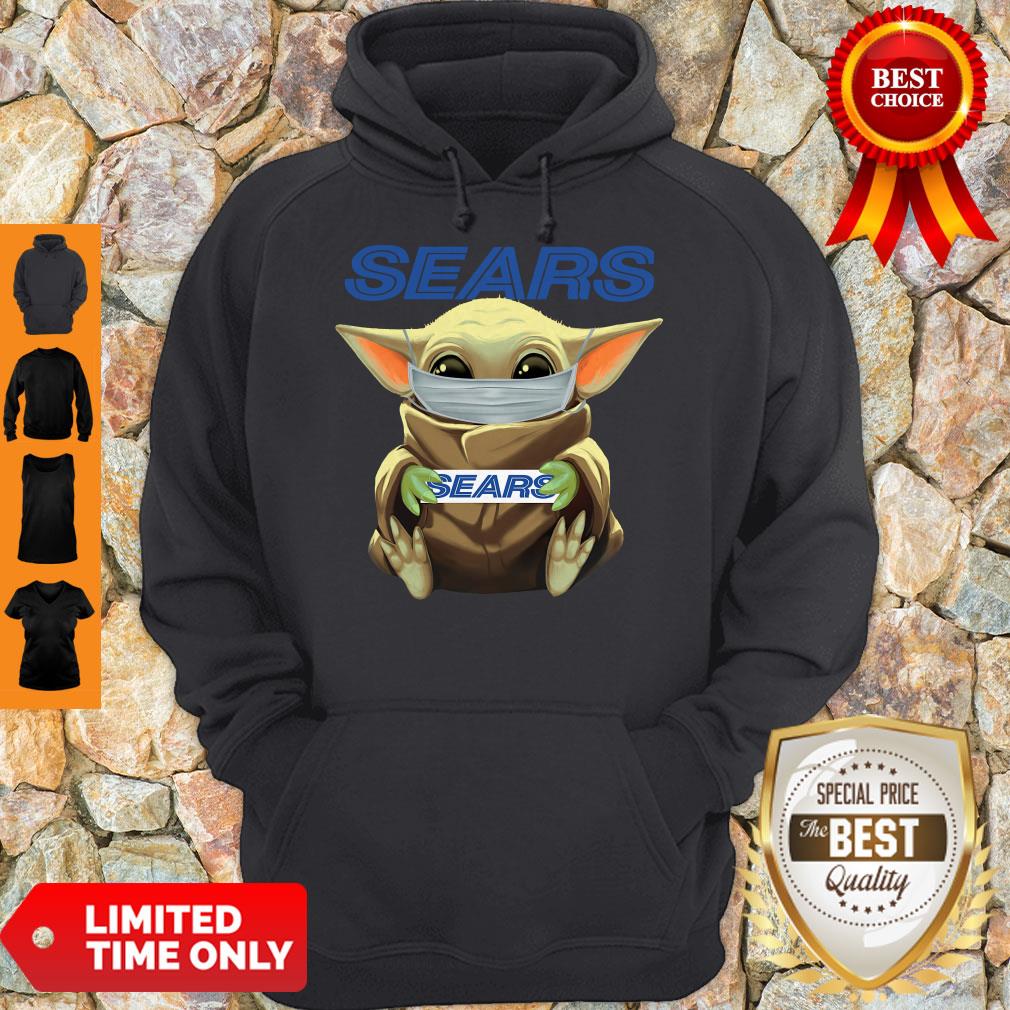 Nice Baby Yoda Face Mask Sears Cant Stay At Home Shirt