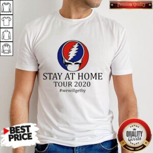 Nice Grateful Dead Logo Face Mask Stay At Home Tour 2020 #wewillgetby Shirt