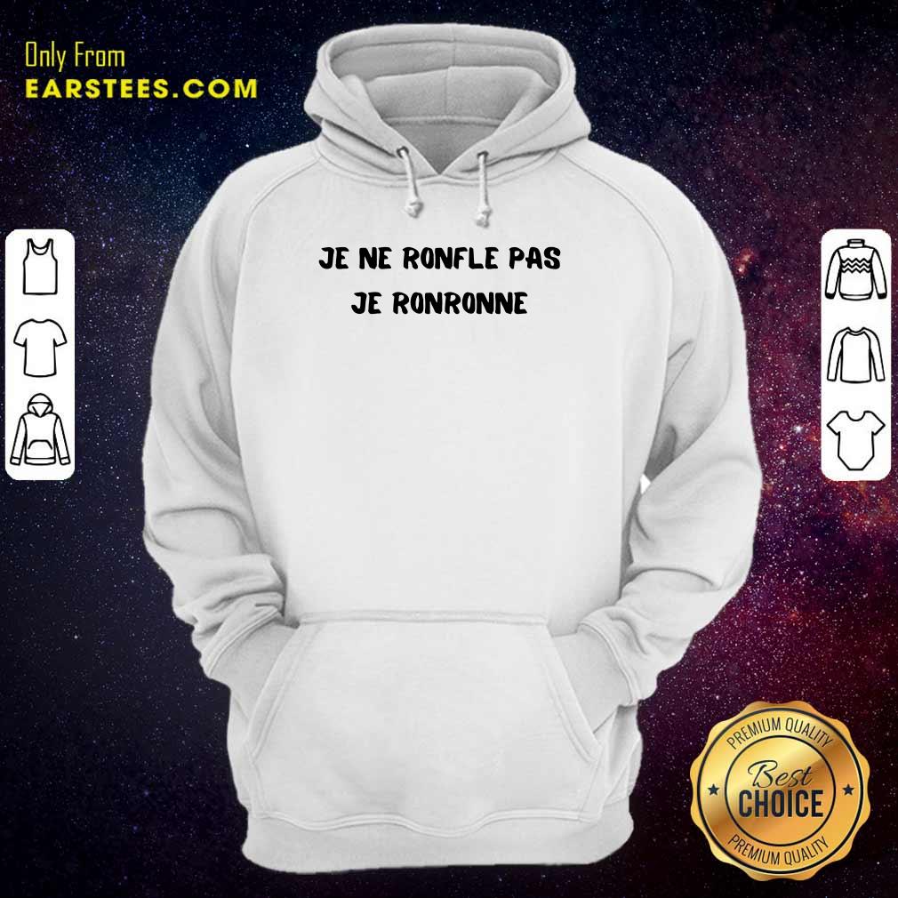 Je Ne Ronfle Pas Je Ronronne Shirt
