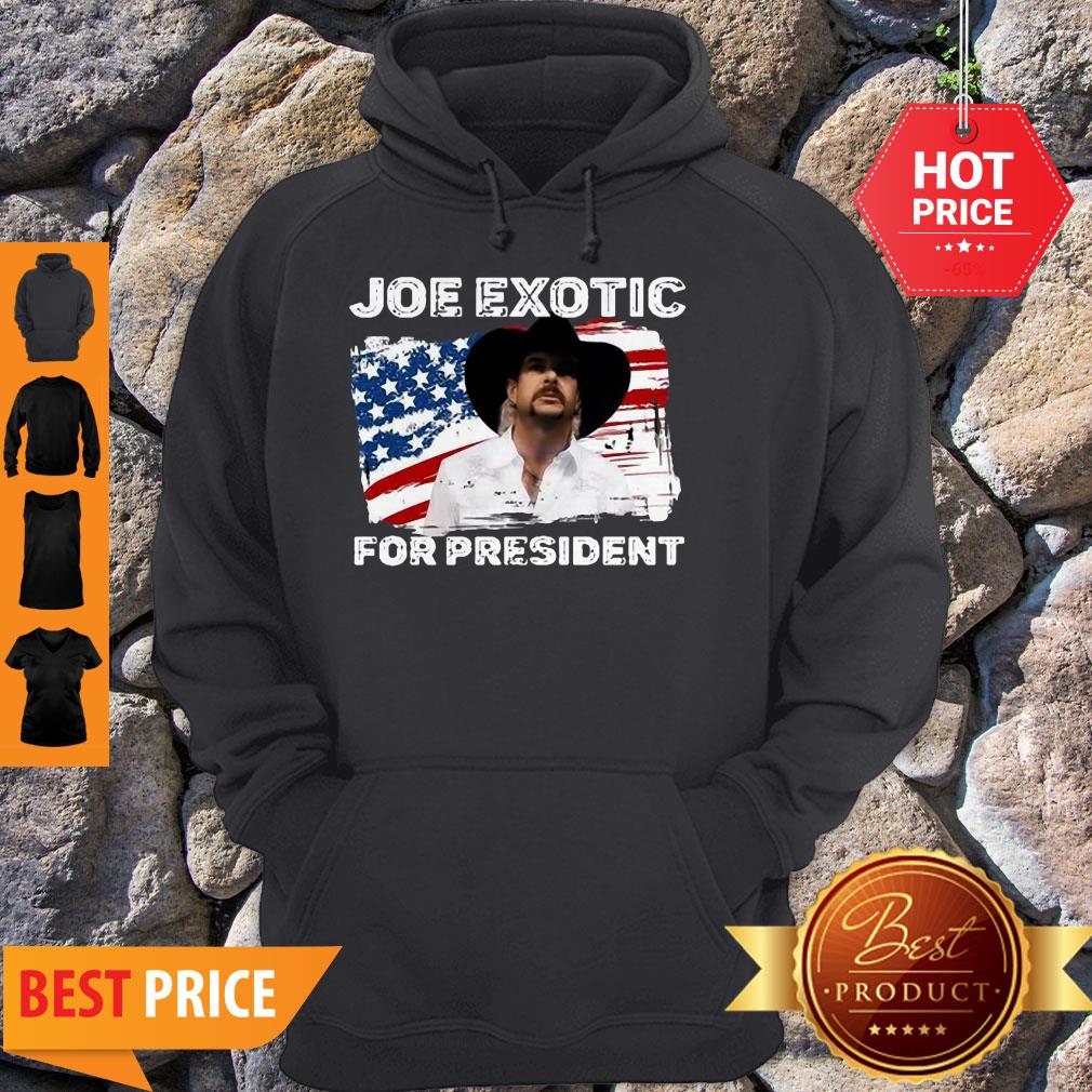 Joe Exotic For President 2020 American Flag Tiger King Shirt