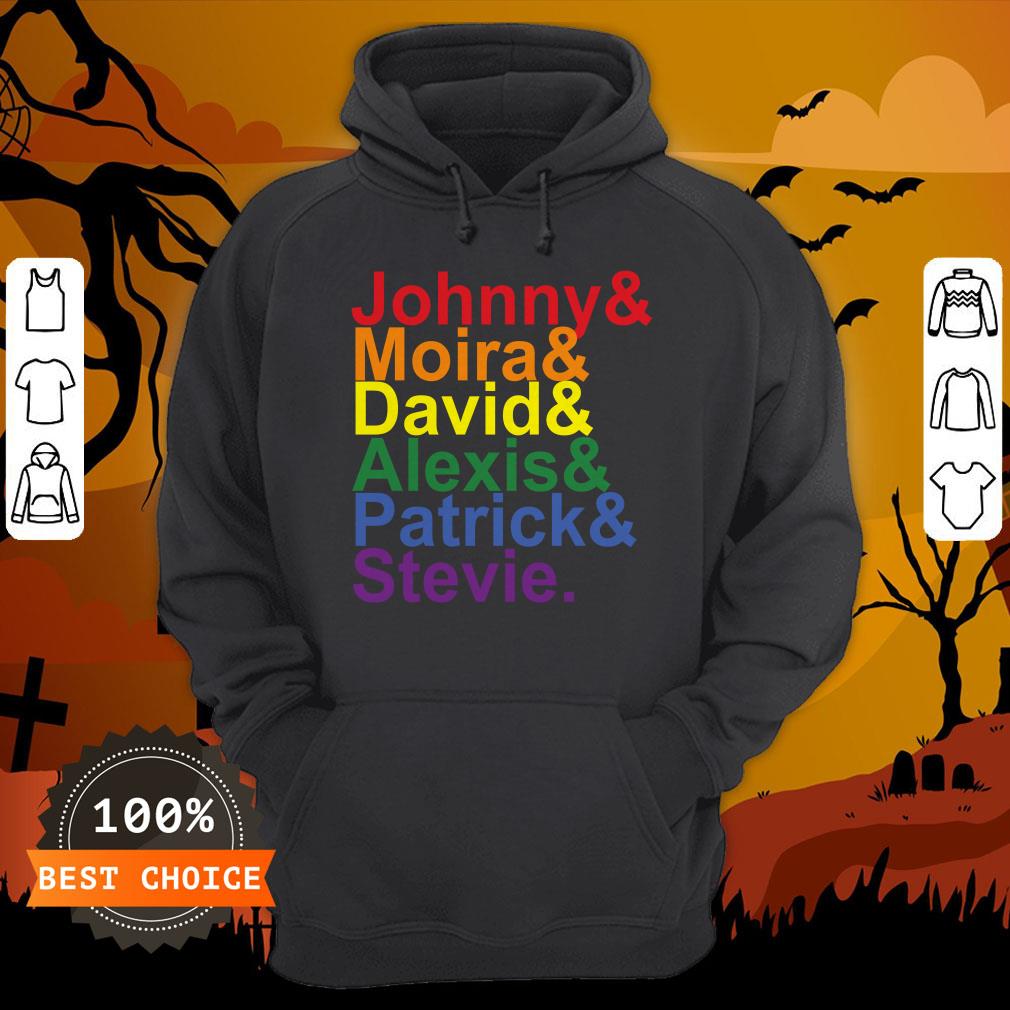 Johnny Moira David Alexis Patrick Stevie Pride Schitts Creek Classic T-Shirt