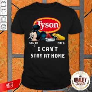 Mickey Mouse Tyson Covid 19 2020 I Can_t Stay At Home Shirt
