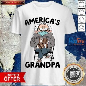 Cute Bernie Sanders Mittens America’s Grandpa Shirt