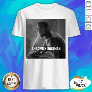Rip Chadwick Boseman Black Panther 1977 2020 Thank You For The Memories Signature Shirt