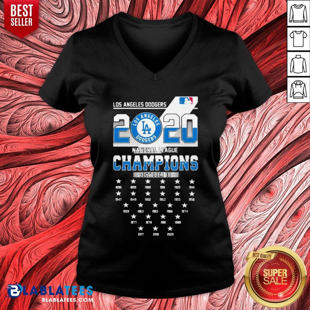 Nice Los Angeles Dodgers 2020 National League Champions Shirt