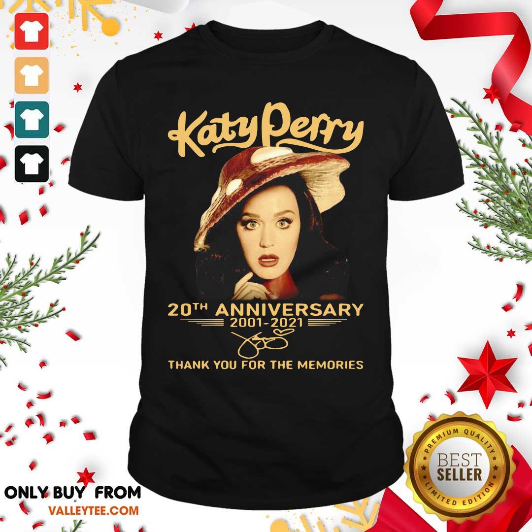 Katy Perry 20th Anniversary 2001-2021 Signature Shirt