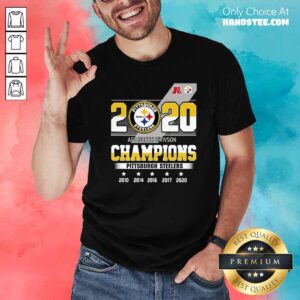 Top 2020 AFC North Division Champions Pittsburgh Steelers Shirt