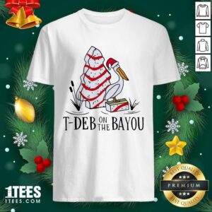 Happy Santa Pelecanus T Deb On The Bayou Christmas Shirt