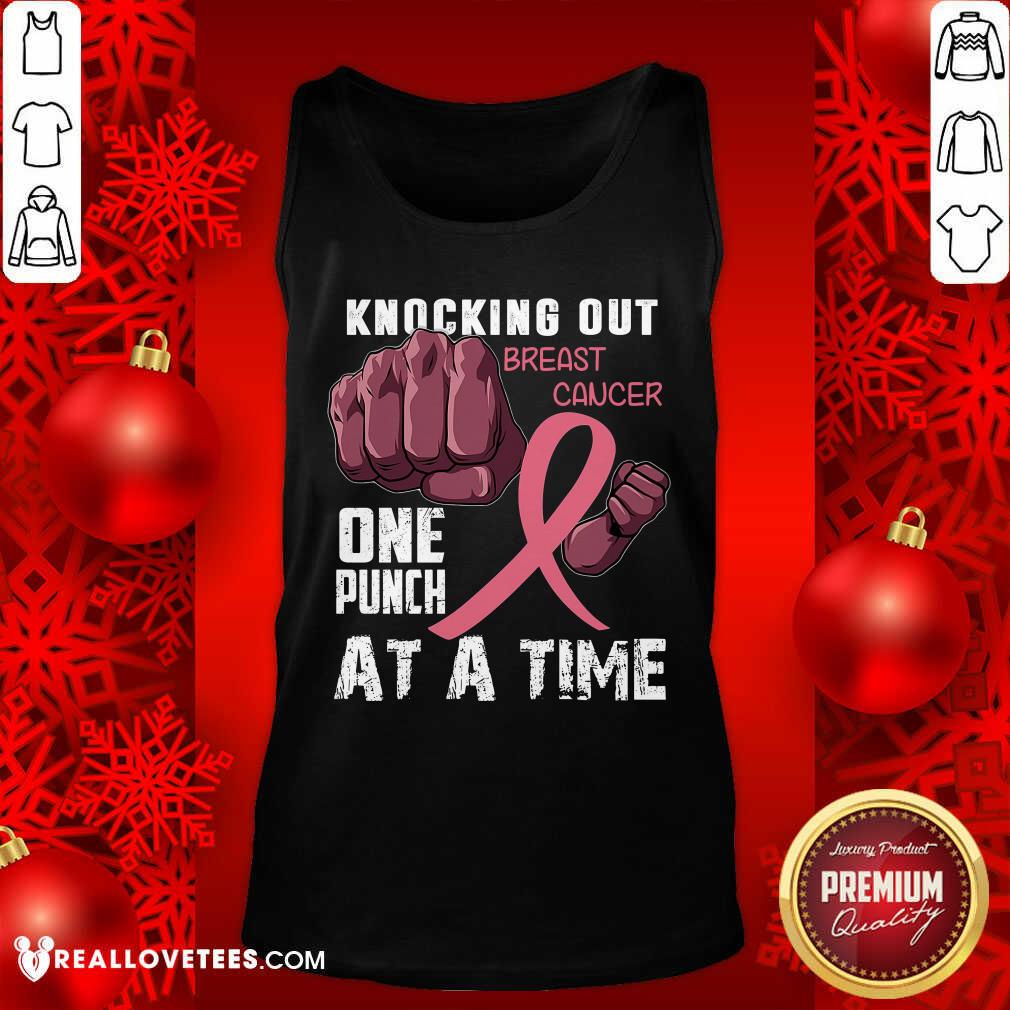 Knocking Out Breast Cancer One Punch Shirt