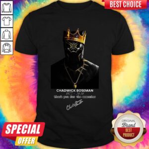 Black Panther' Star Chadwick Boseman Dies After 4-year Cancer Battle Shirt