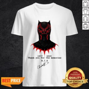 Formal RIP Black Panther's Chadwick Boseman Shirt