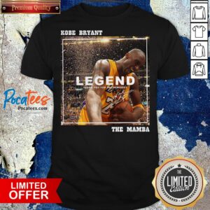 Kobe Bryant Legends Thank You For The Memories The Mamba Signature Shirt