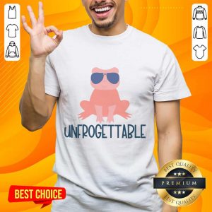 Great Unforgettable Frog Sunglasses Cute Shirt