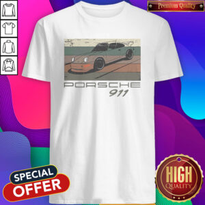 Pretty Porsche 911 Car Vintage Retro Shirt