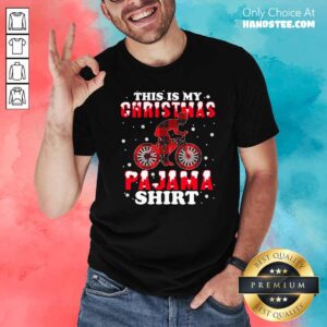Official Mountain Biking This Is My Christmas Pajama Shirt