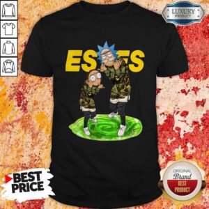 Funny Rick And Morty Estes Shirt